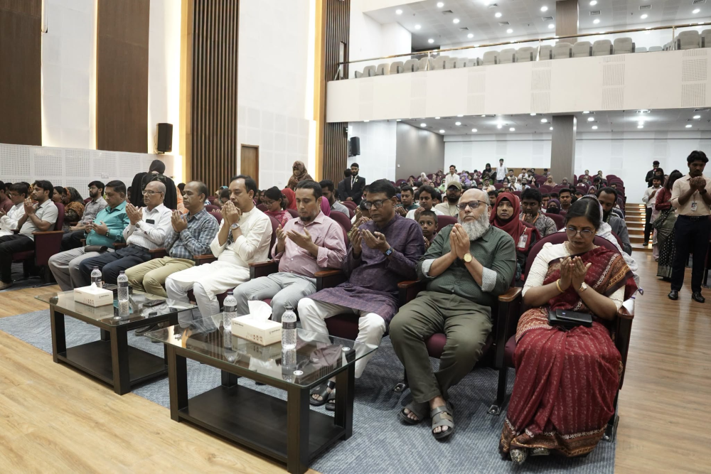 বরেন্দ্র বিশ্ববিদ্যালয়ে জুলাই গণঅভ্যুত্থান দিবস পালিত