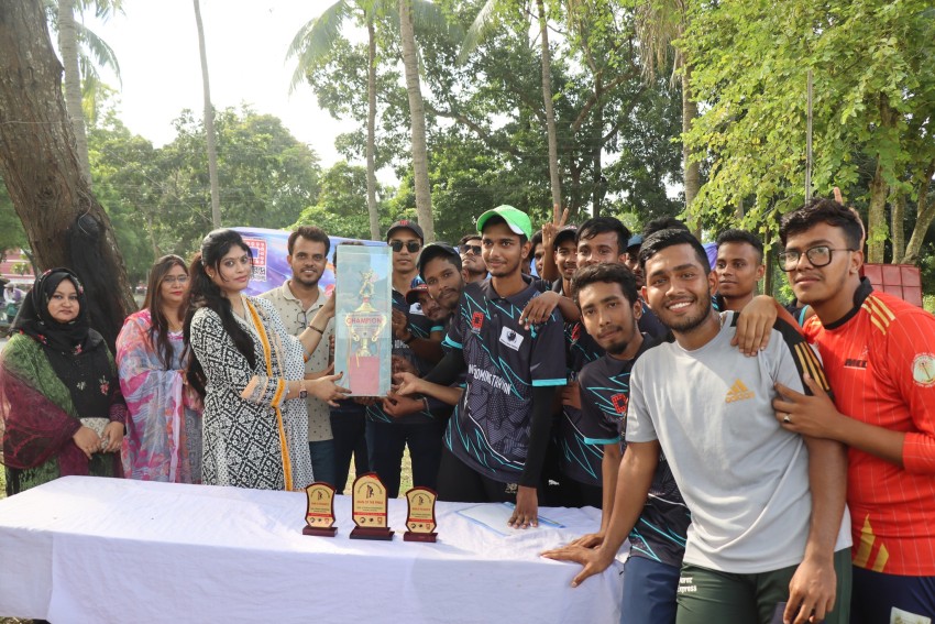 বরেন্দ্র বিশ্ববিদ্যালয়ের ব্যবসায় প্রশাসন বিভাগের অন্তঃবিভাগ ক্রিকেট টুর্নামেন্ট ২০২২ এর  চ্যাম্পিয়ন প্রথম বর্ষ
