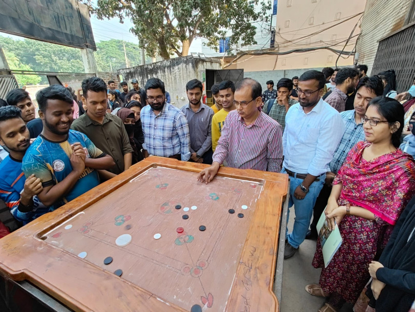 বরেন্দ্র বিশ্ববিদ্যালয়ে অর্থনীতি বিভাগের 'ইনডোর গেমস ২০২৩' অনুষ্ঠিত