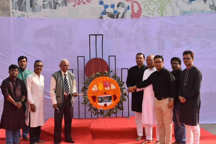 বরেন্দ্র বিশ্ববিদ্যালয়ে শহিদ দিবস ও  আন্তর্জাতিক মাতৃভাষা দিবস পালিত