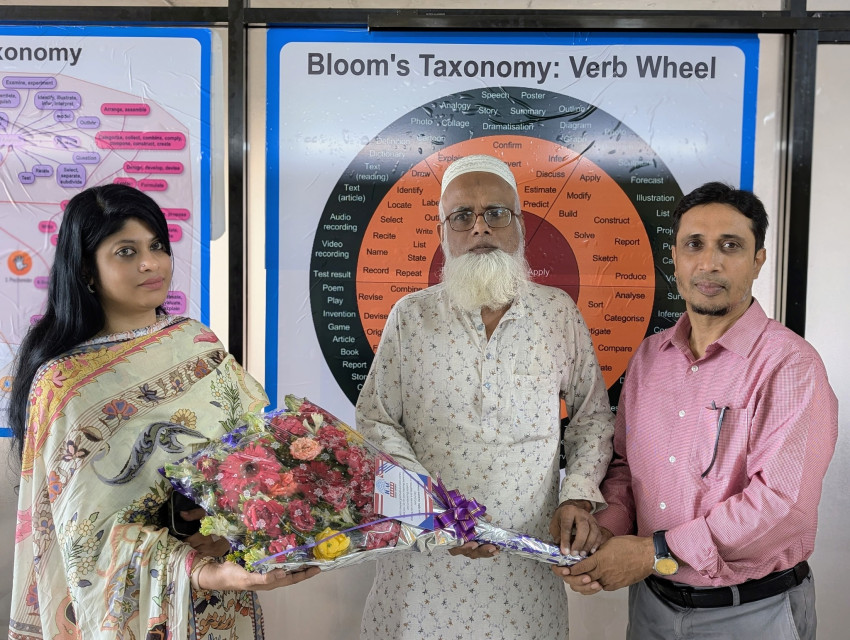 বরেন্দ্র বিশ্ববিদ্যালয়ে আইকিউএসি পরিচালকের দায়িত্ব হস্তান্তর অনুষ্ঠিত