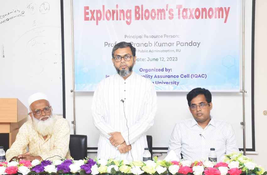 বরেন্দ্র বিশ্ববিদ্যালয়ে আইকিউএসি’র প্রশিক্ষণ কর্মশালা অনুষ্ঠিত