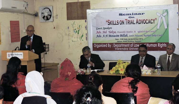 Seminar on Skills on Trial Advocacy, Law & HR