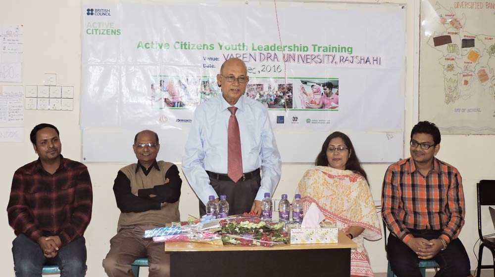 British Council Active Citizens Youth Leadership Taining